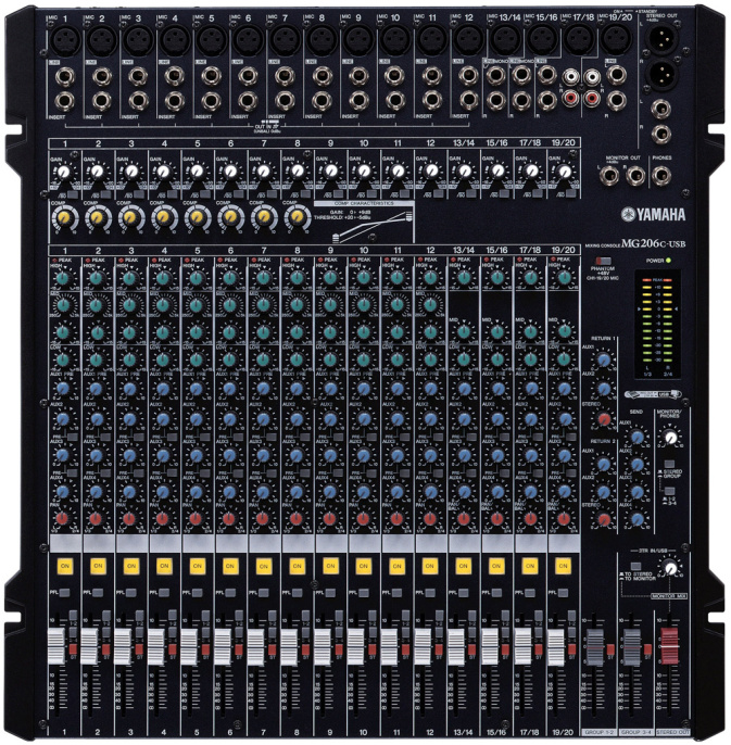 Микшерный пульт  Yamaha MG206C-USB
