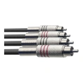 Сигнальный кабель 2RCA male Stagg STC3C