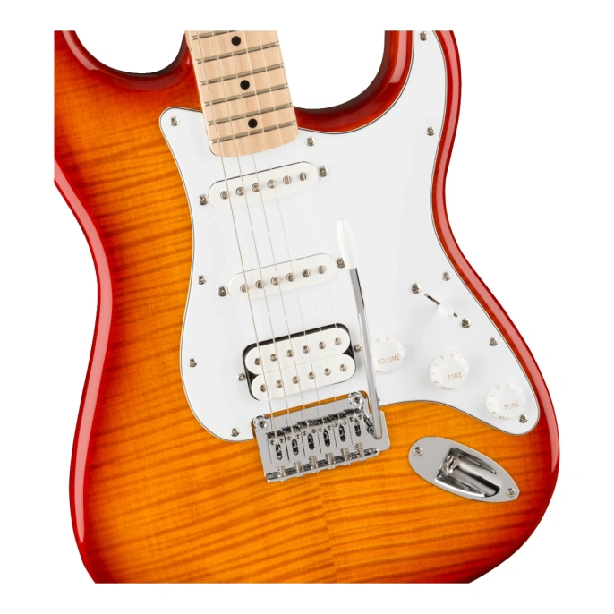 Электрогитара Fender Squier Affinity Stratocaster FMT HSS MN WPG SSB