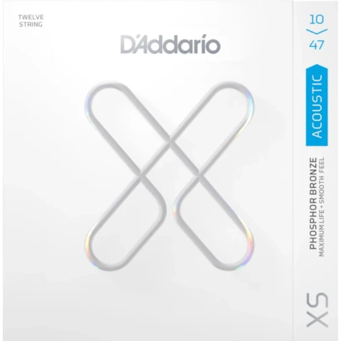 Струны для акустической гитары D’Addario XSAPB1047-12