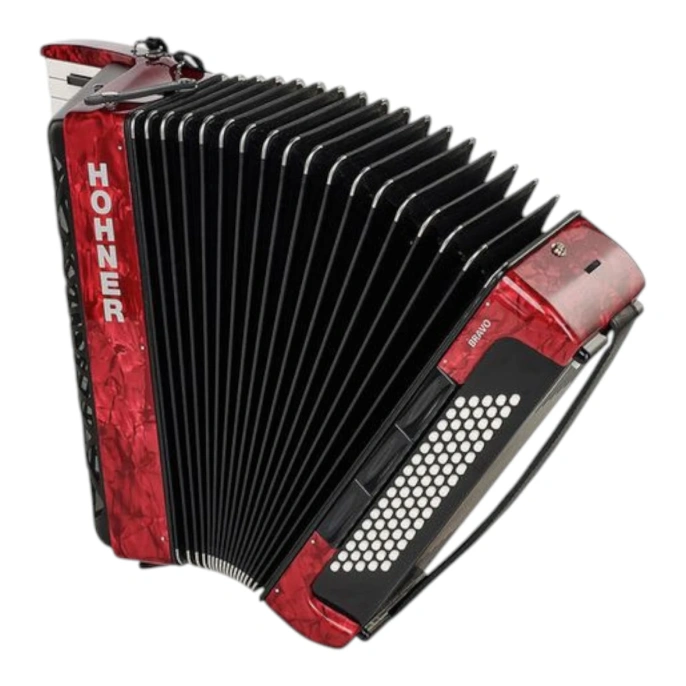 Аккордеон Hohner Bravo III 80 Red