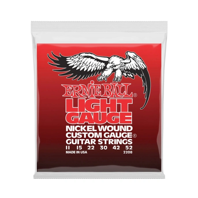 Струны для электрогитары Ernie Ball 2208 11-52
