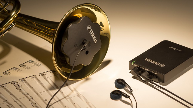 Играйте на трубе даже ночью с сурдиной Yamaha Silent Brass SB7X