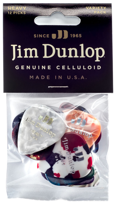 Набор медиаторов Dunlop PVP107 Celluloid Pick Variety Pack