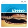 Струны для 12-тиструнной гитары D'Addario EZ940 10-50