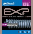 Струны для электрогитары  DAddario EXP-120
