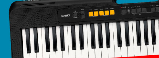 Сезонные скидки: синтезатор Casio CT-S100 по приятной цене! 