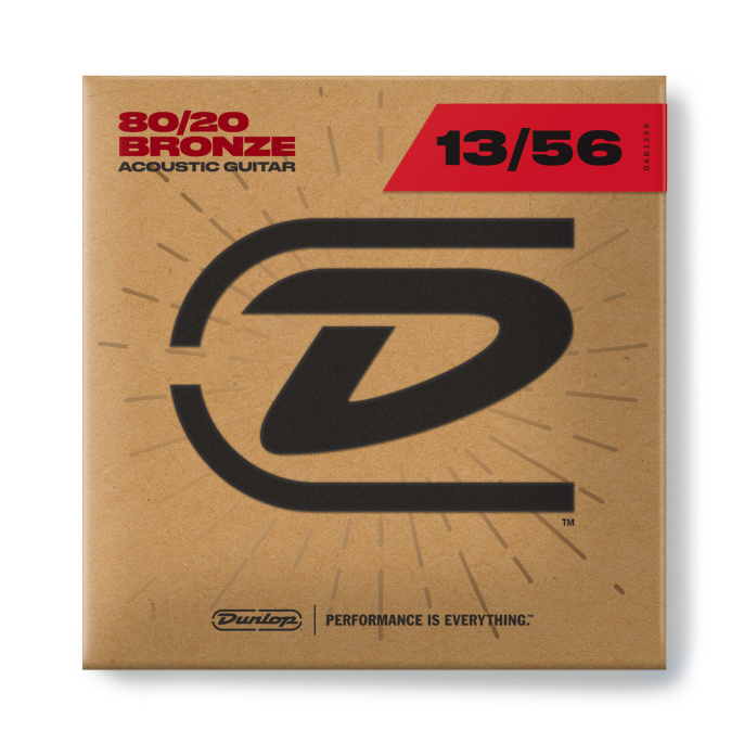 Струны для акустической гитары Dunlop DAB1356 13-56