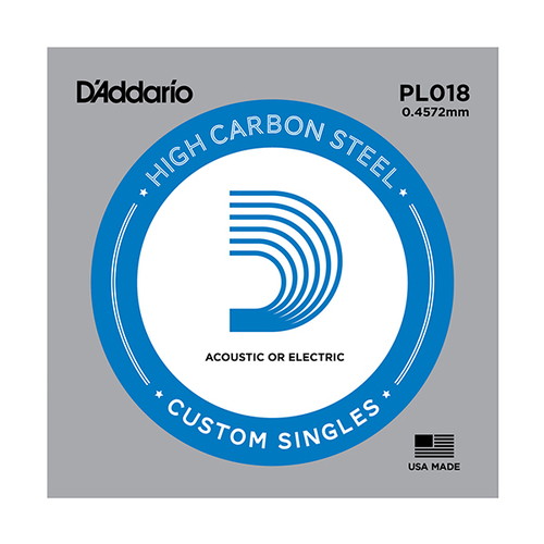 Струна для акустической гитары D’Addario PL018