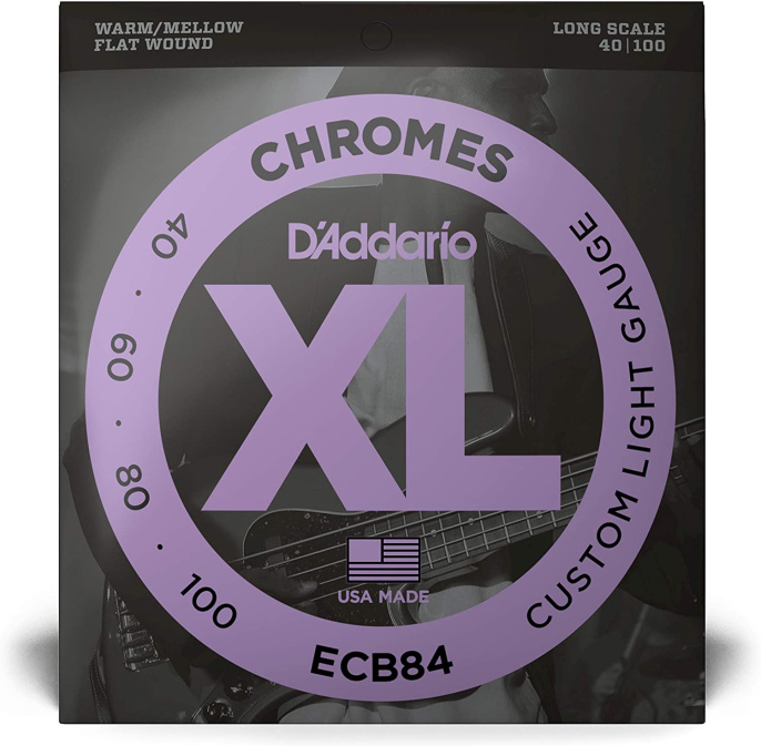 Струны для бас-гитары D’Addario ECB84