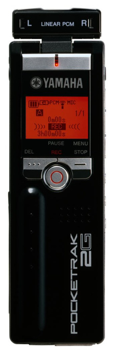 Портативный диктофон Yamaha Pocketrak 2G