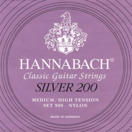 Струны для классической гитары Hannabach 900MHT Silver 200