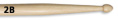 Барабанные палочки Vic Firth American Classic  2B