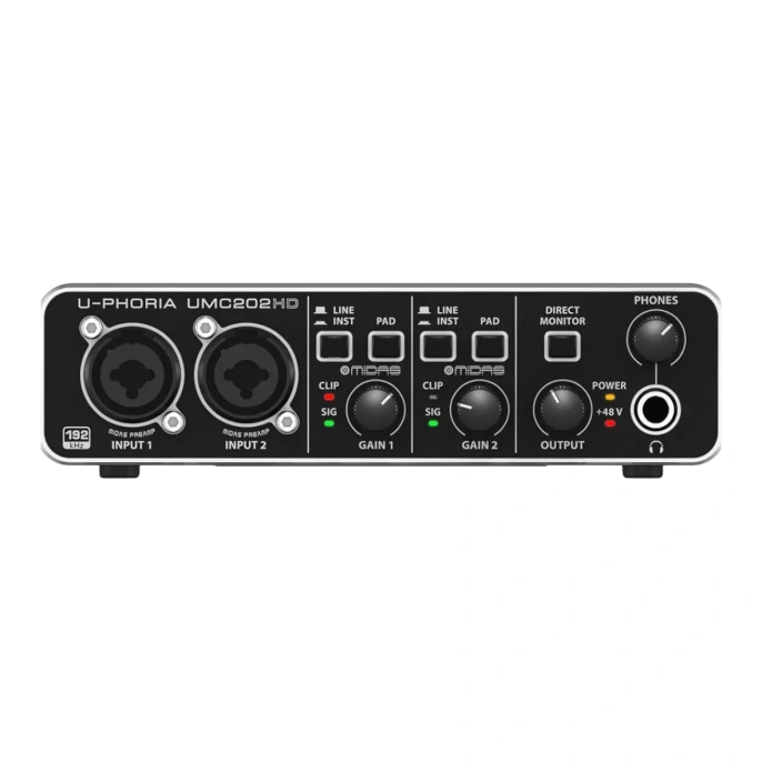 Аудиоинтерфейс Behringer UMC202HD