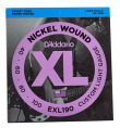 Струны для бас-гитары D’Addario EXL190