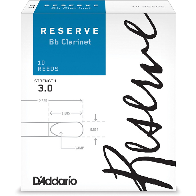 Трости для кларнета Bb Rico DCR1030