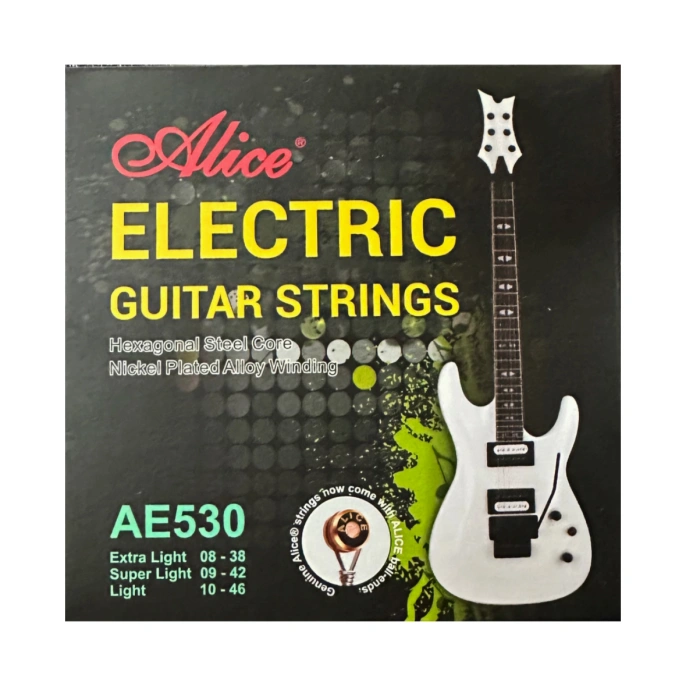 Струны для электрогитары Alice AE530L 10-46