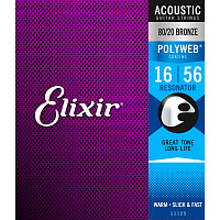 Струны для резонаторной гитары Elixir 11125