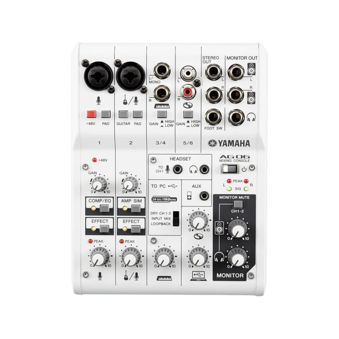 Микшерный пульт Yamaha AG06
