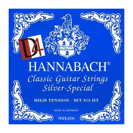 Струны для классической гитары Hannabach 815HTDURABLE Blue Silver Special