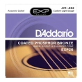 Струны для акустической гитары D'Addario EXP26 11-52