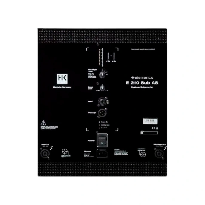 Сабвуфер HK Audio E210 Sub AS