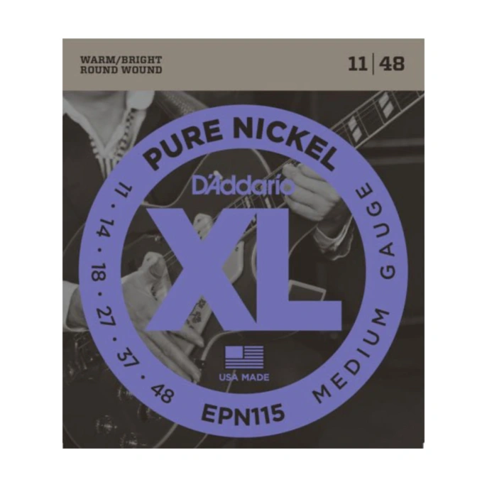 Струны для электрогитары D'Addario EPN115 11-48