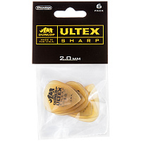 Набор медиаторов Dunlop 433P2.0 Ultex Sharp 2.0
