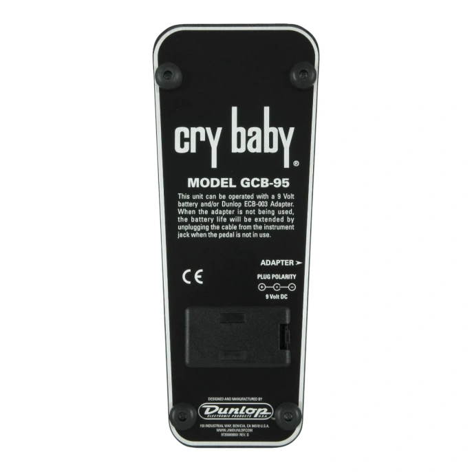 Педаль эффектов Dunlop GCB95 Crybaby Pedal