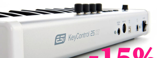 Для самых мобильных: отдаем миди-клавиатуру ESI по специальной цене!