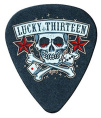 Набор медиаторов Dunlop L11R.73 Lucky 13 Skull Dice .73