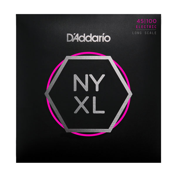 Струны для бас-гитары D’Addario NYXL45100