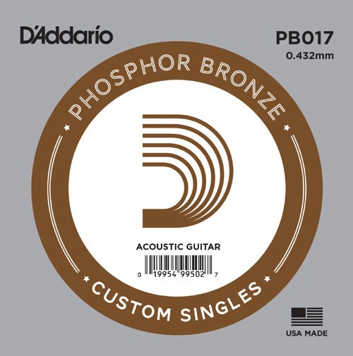 Струна для акустической гитары D’Addario PB017
