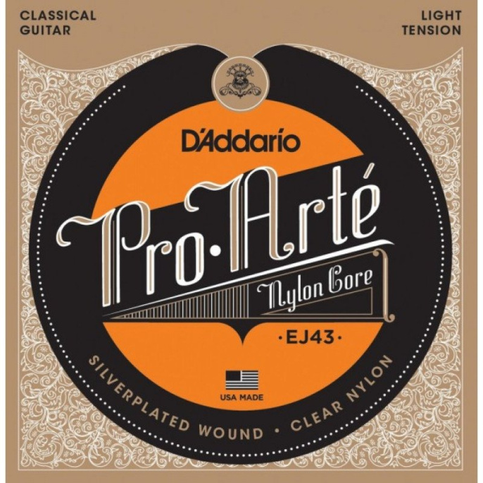 Струны для классической гитары D'Addario EJ43