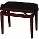 Банкетка для фортепиано Cherry tree matt / black seat GEWApure F900.561