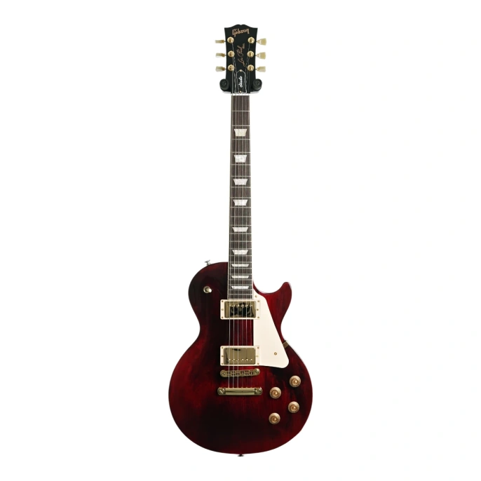 Электрогитара Gibson Les Paul Studio Gold Hardware Wine Red LPSTPSW25WRGH3