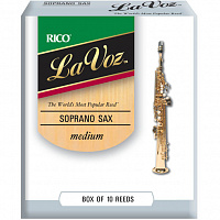 Трости для саксофона сопрано Rico RIC10MD