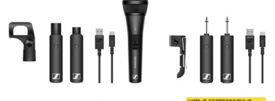 Горячие новинки от Sennheiser: новые радиосистемы для вокала и инструментов уже в "Музыке"!