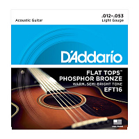 Струны для гитары DAddario EFT16