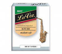 Трости для саксофона альт MS RICO La Voz RJC10MS
