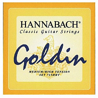 Струны для классической гитары Hannabach 725MHT GOLDIN