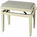 Банкетка для фортепиано Ivory highgloss / beige seat GEWApure F900.566