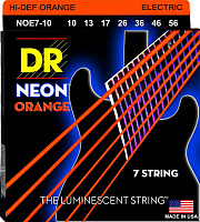 Струны для электрогитары DR NOE7-10