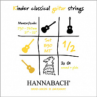 Струны для классической гитары Hannabach 890MT 1/2
