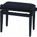 Банкетка для фортепиано Black matt / black seat GEWApure F900.569
