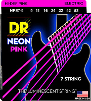 Струны для электрогитары DR NPE7-9