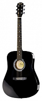 Акустическая гитара Fender SA-105 Black